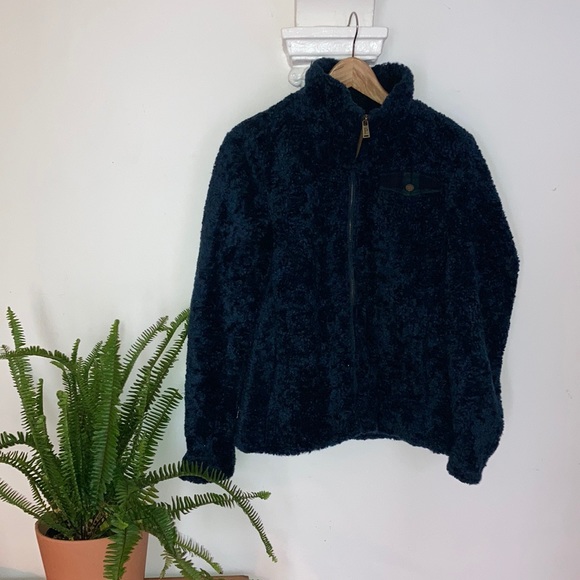 🗻🛶 PENDLETON | Pendleton, Oregon | Fuzzy Sherpa Zip Up Jacket Size Small 🏔🏕 - Picture 2 of 7